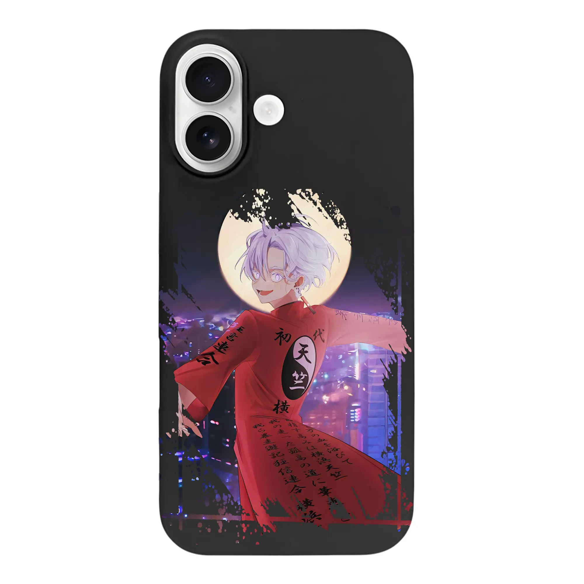 東京リベンジャーズ グッズ,黒川イザナ - iPhone 17 シリーズ シリコンケース 薄型 耐衝撃 指紋防止 ソフトタッチカバー 精密フィット 傷防止 保護ケース iPhone 17/17 Air/17 Pro/17 Pro Max 対応